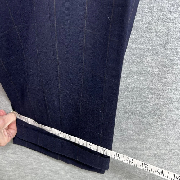 Polo University Club Ralph Lauren Mens 42L 40x Wool Suit Windowpane Quiet Luxury - Picture 14 of 16